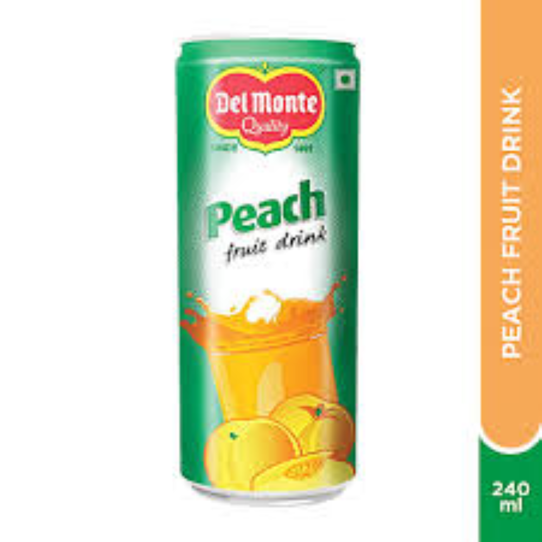 DELMONTE PEACH WITH BITS 240ML